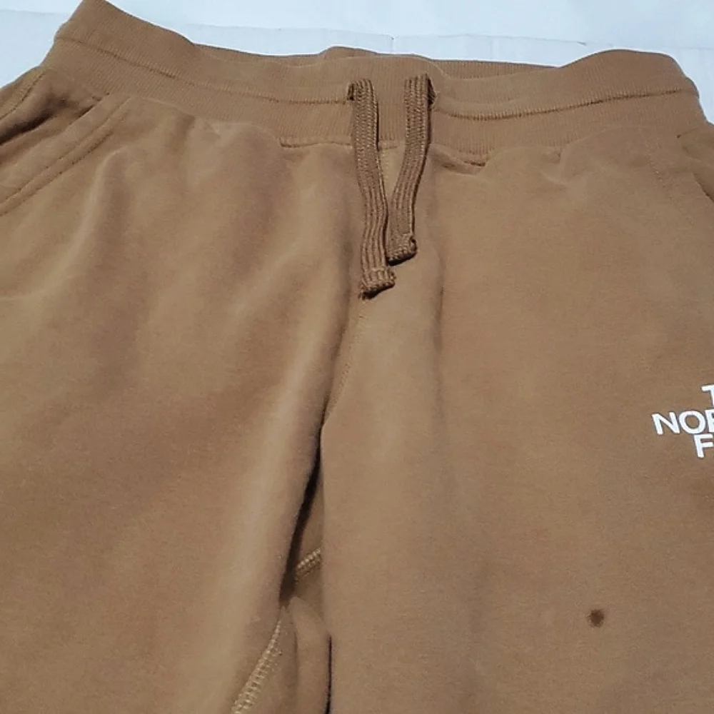 The North Face Tan Sweatpants Joggers Unisex Athleisure Loungewear S